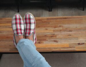Charentaises en laine faites main – Image 2