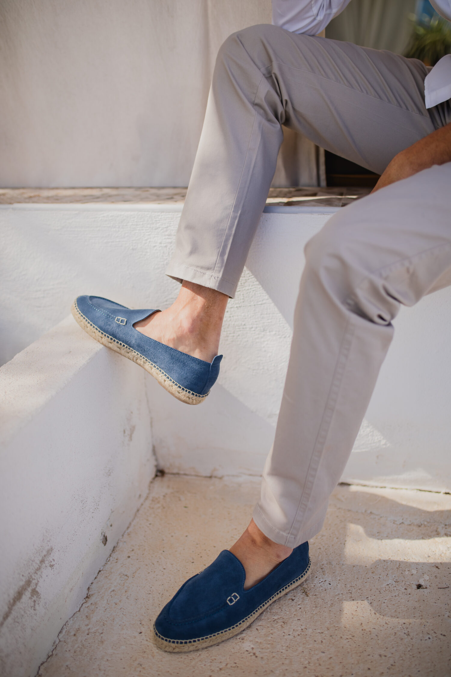 Mocasin cuir beu
