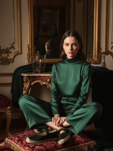 Mary jane velvet atelier costa